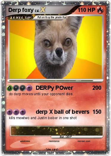 Pokemon Derp foxy