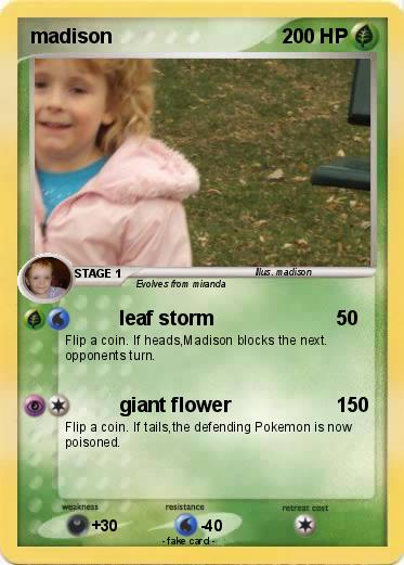 Pokemon madison