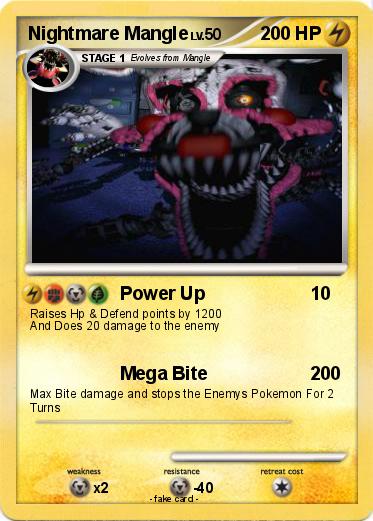 Pokemon Nightmare Mangle