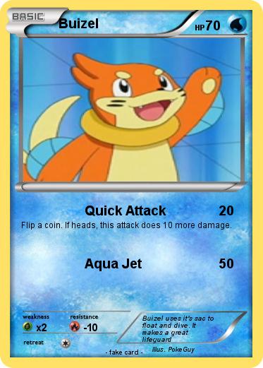 Pokemon Buizel