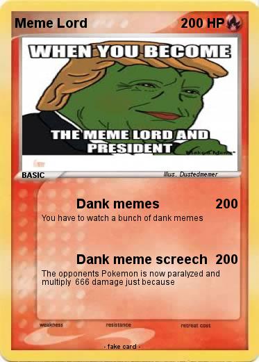 Pokemon Meme Lord