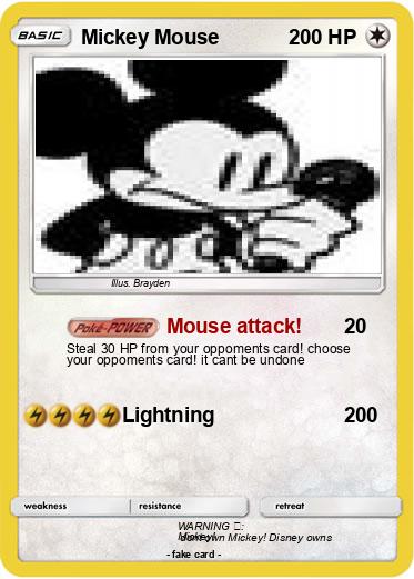 Pokemon Mickey Mouse