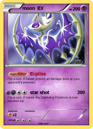 Pokemon moon  EX