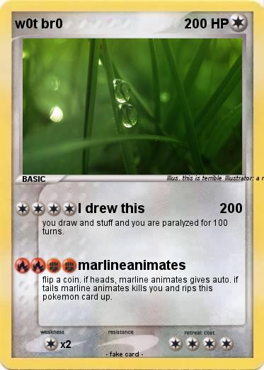 Pokemon w0t br0