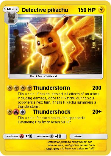 Pokemon Detective pikachu