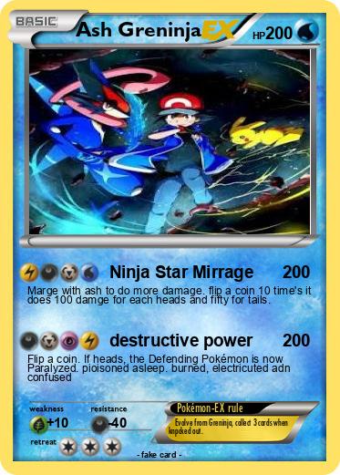 Pokemon Ash Greninja