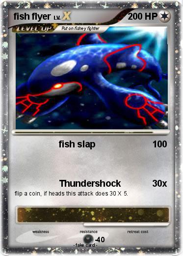 Pokemon fish flyer