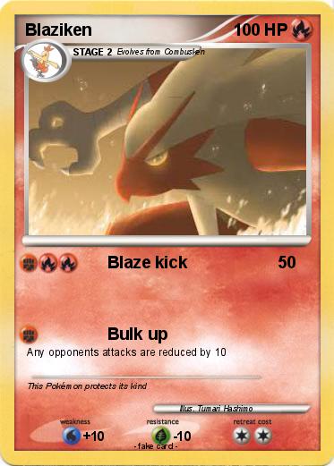 Pokemon Blaziken