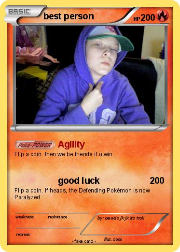 Pokemon best person