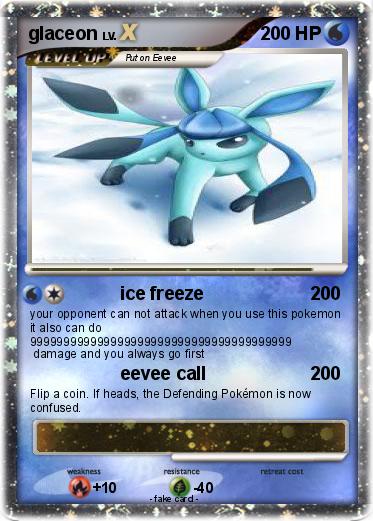 Pokemon glaceon