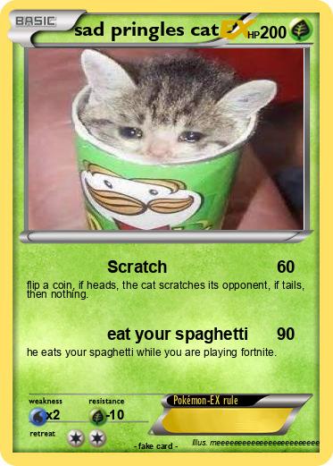 Pokemon sad pringles cat