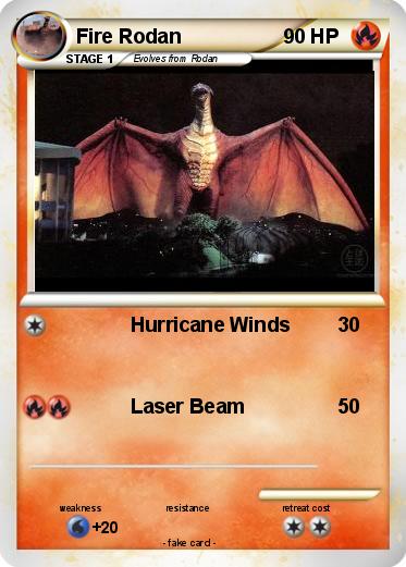 Pokemon Fire Rodan