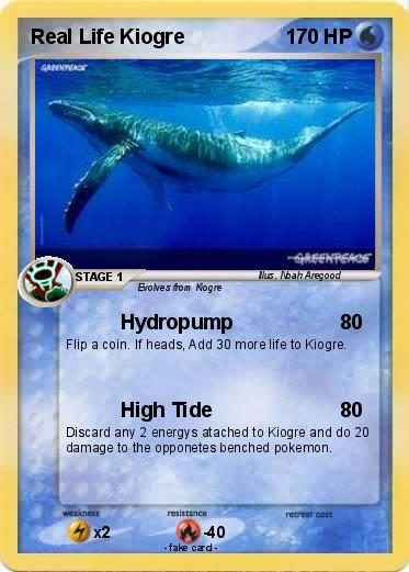 Pokemon Real Life Kiogre