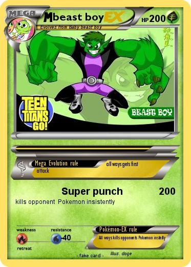 Pokemon beast boy
