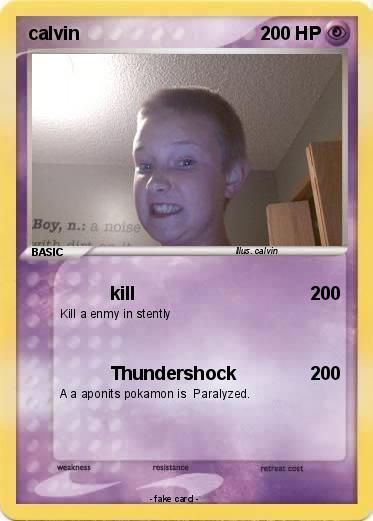 Pokemon calvin
