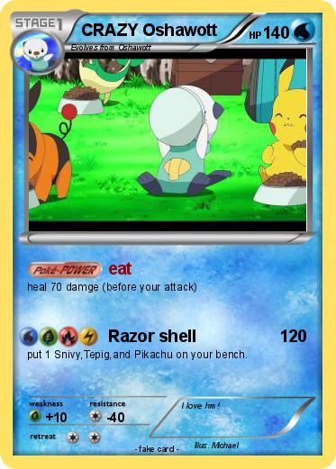 Pokemon CRAZY Oshawott