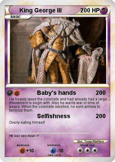 Pokemon King George III