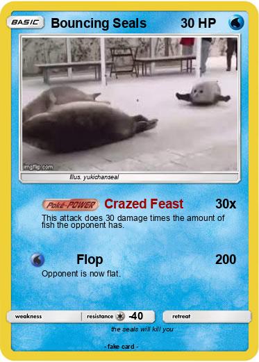 Pokemon Bouncing Seals