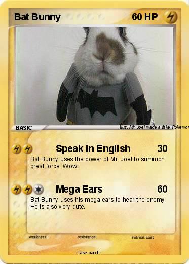 Pokemon Bat Bunny