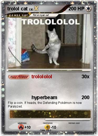 Pokemon trolol cat
