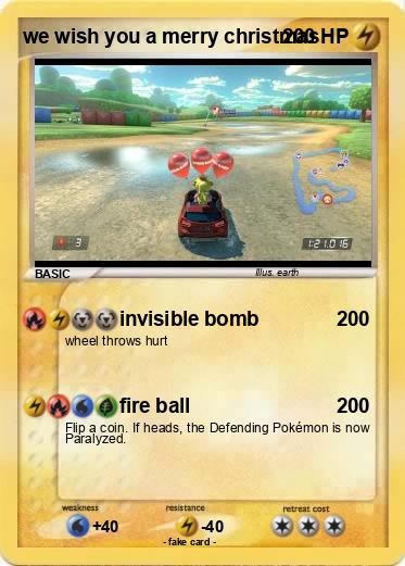 Pokemon we wish you a merry christmas
