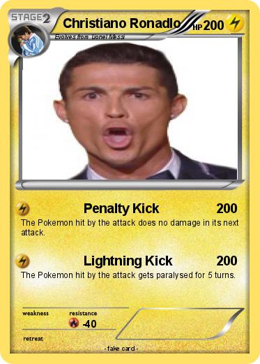 Pokemon Christiano Ronadlo