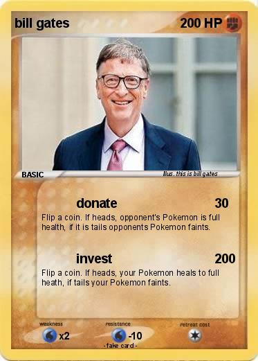 Pokemon bill gates