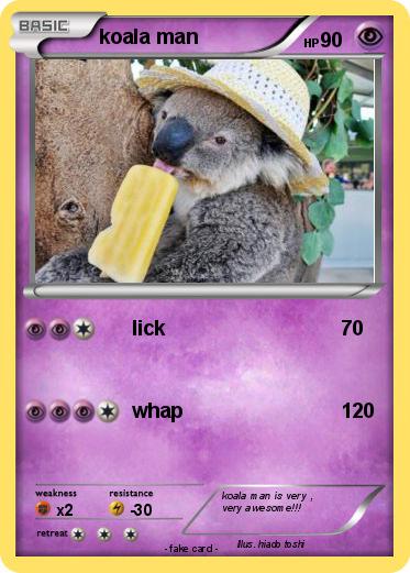 Pokemon koala man