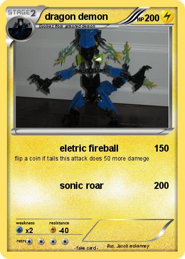 Pokemon dragon demon