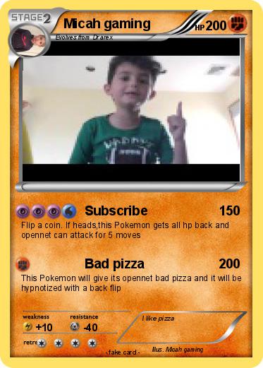 Pokemon Micah gaming