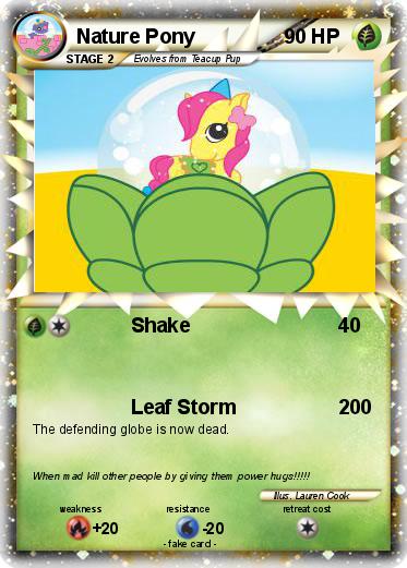 Pokemon Nature Pony