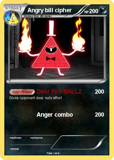 Pokemon Angry bill cipher