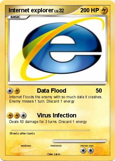 Pokemon Internet explorer