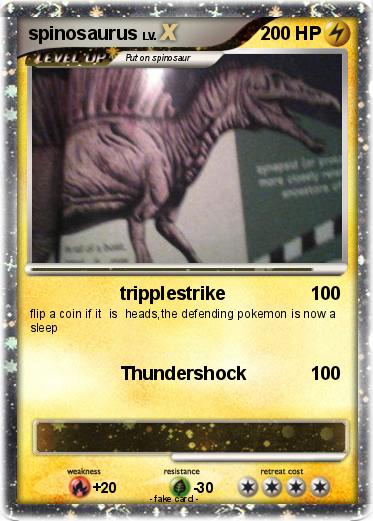 Pokemon spinosaurus