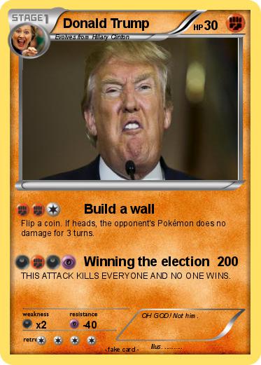 Pokemon Donald Trump