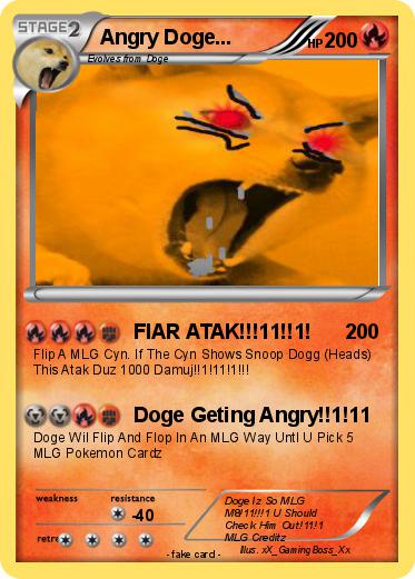 Pokemon Angry Doge...