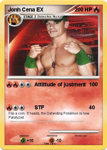 Pokemon Jonh Cena EX