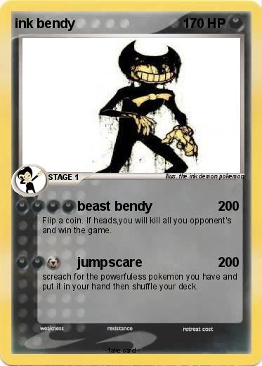 Pokemon ink bendy