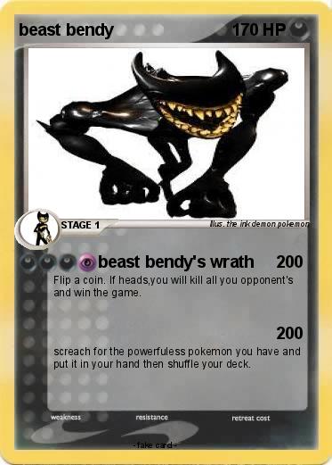 Pokemon beast bendy