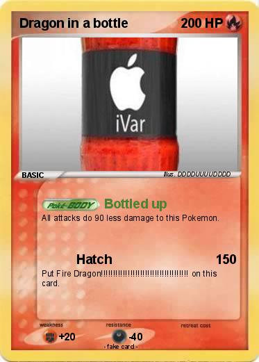 Pokemon Dragon in a bottle