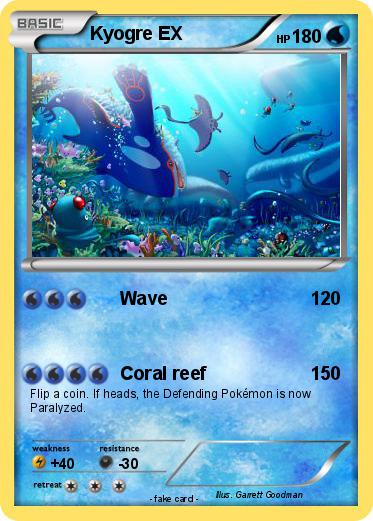 Pokemon Kyogre EX