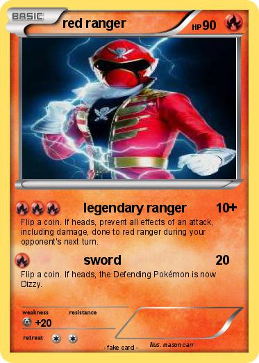 Pokemon red ranger