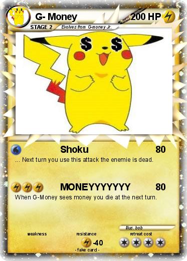 Pokemon G- Money
