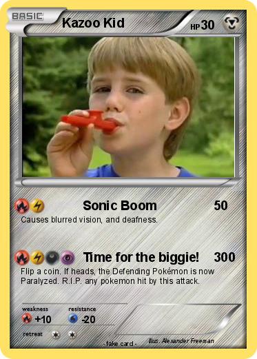 Pokemon Kazoo Kid