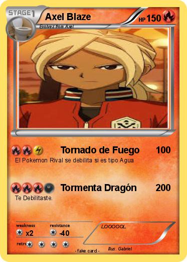 Pokemon Axel Blaze