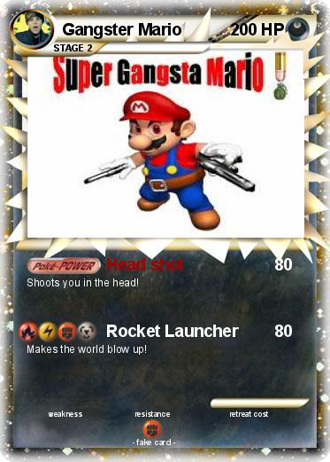 Pokemon Gangster Mario