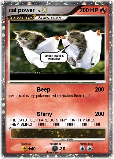 Pokemon cat power