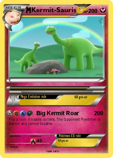 Pokemon Kermit-Sauris