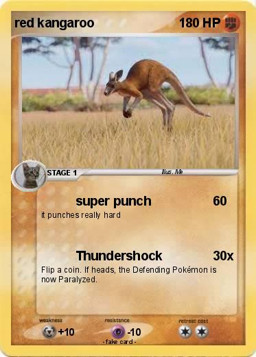 Pokemon red kangaroo