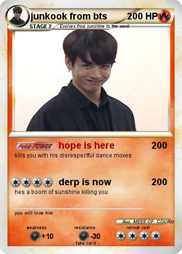 Pokemon junkook from bts